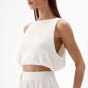 Simpuna Crinkle Tank Top